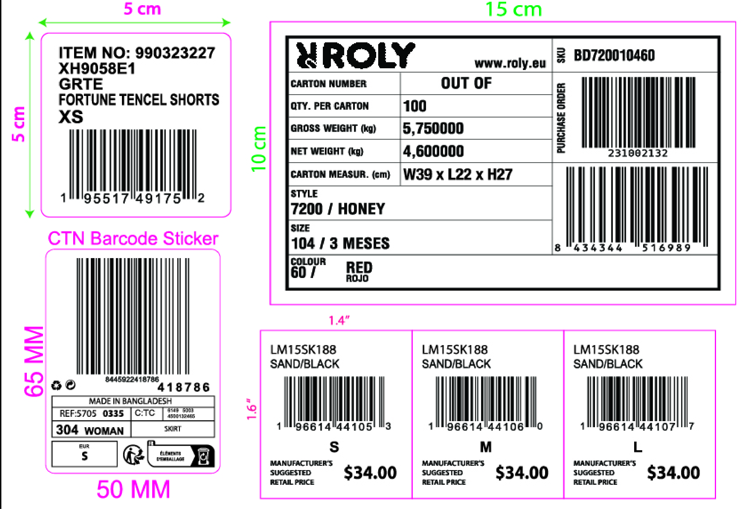 Barcode Sticker